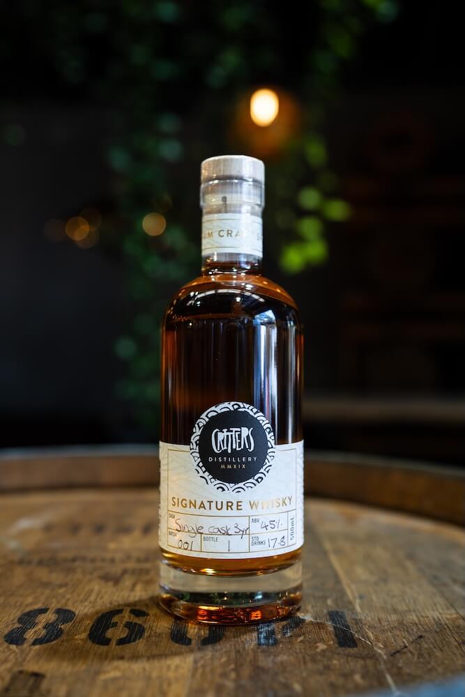 Critters 3YO Single Cask Whisky product photo
